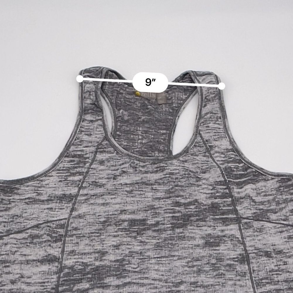 Zella Grey Razorback Tank - Picture 6 of 8